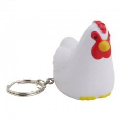 Stress Key Rings - Stress Rooster Key Ring