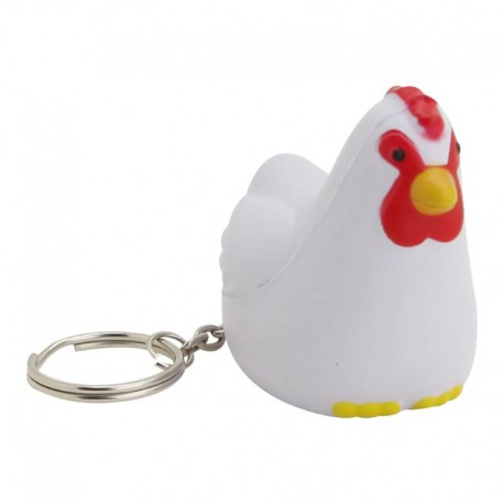 Stress Key Rings - Stress Rooster Key Ring