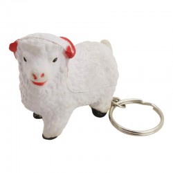 Stress Key Rings - Stress Sheep Key Ring