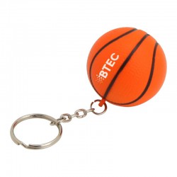 Stress Basketball Key Ring