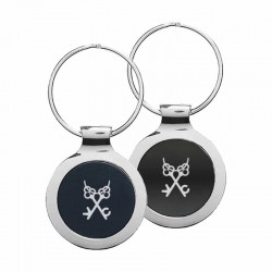 Metal Keyrings - Ebony Key Ring