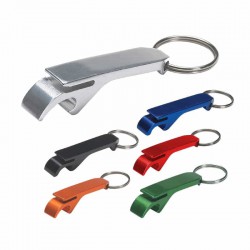 Metal Keyrings - Argo Coloured Bottle Opener Key Ring