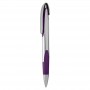 Plastic Promotional Pens - Keely Silver Plastic Pen