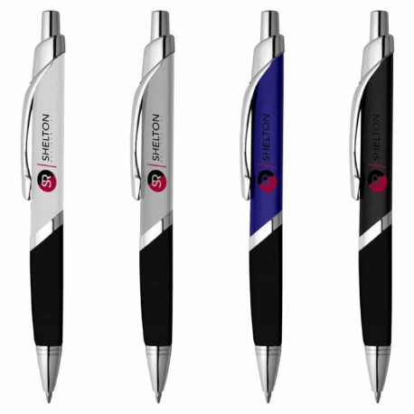 Metal Promotional Pens - Splice Silver Metal Pen