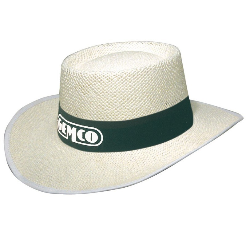 Classic Style String Straw Hat | Corporate Branded & Printed ...