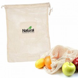Cotton & Calico Tote Bags - Cuban Cotton Mesh Produce Bag