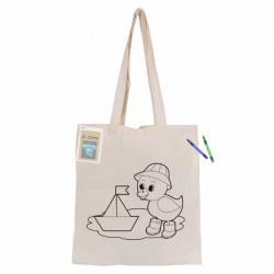 Cotton & Calico Tote Bags - Colouring Calico Bag No Gusset