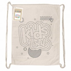Cotton & Calico Tote Bags - Colouring Calico Library Bag