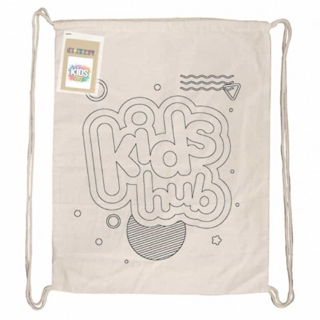 Cotton & Calico Tote Bags - Colouring Calico Library Bag