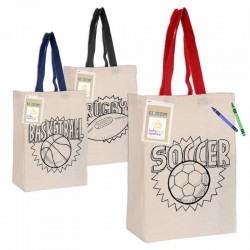 Cotton & Calico Tote Bags - Colouring Calico Trade Show Bag