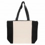 Cotton & Calico Tote Bags - Colouring Calico Zip Shopper
