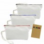 Cotton & Calico Tote Bags - Colouring Canvas Cosmetic Bag