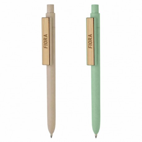 Bamboo & Wood Enviro Pens - Fiota Bamboo Fiber Pen