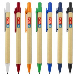 Bamboo & Wood Enviro Pens - Astor Recycled Cardboard Pen