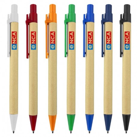 Bamboo & Wood Enviro Pens - Astor Recycled Cardboard Pen