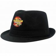 Wide Brim Hats - Fedora Cotton Twill Hat