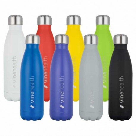 Drink Bottles - Metal - Komo Matt Metal Drink Bottle 500ml