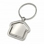 Metal Keyrings - Spin House Key Ring