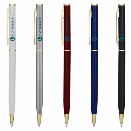 Metal Promotional Pens - Berlino Metal Gold Metal Pen