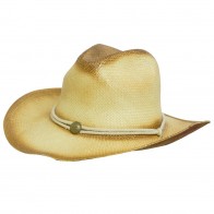 Straw Hats - Sprayed Cowboy Straw Hat