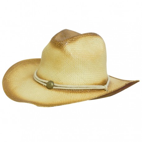 Straw Hats - Sprayed Cowboy Straw Hat