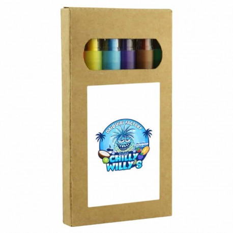 Pencils - Turin 6CT Twist Crayon Set