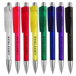 Plastic Promotional Pens - Eurotech - Ice Plastic Pen