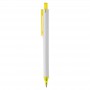 Plastic Promotional Pens - York White Plastic Pen