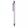 Plastic Promotional Pens - York White Plastic Pen