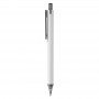 Plastic Promotional Pens - York White Plastic Pen