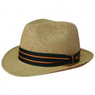 Straw Hats - Fedora Style String Straw Hat