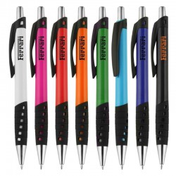 Plastic Promotional Pens - Dotty Plastic Pen