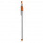 Plastic Promotional Pens - Oracle White Plastic Pen