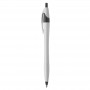 Plastic Promotional Pens - Oracle White Plastic Pen