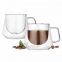 Reusable Coffee Cups - Glass - Diamond Glass Coffee Cup 230ml