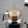 Diamond Glass Coffee Cup 230ml