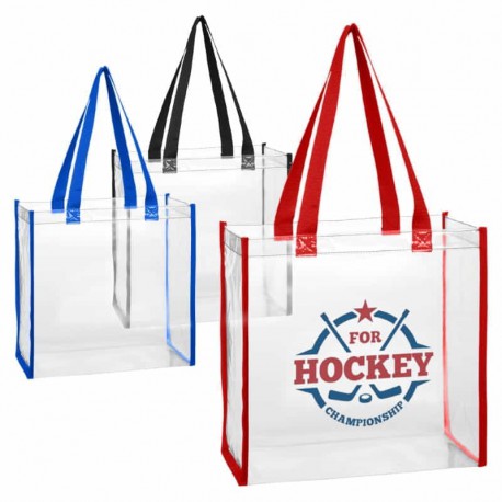 Clear Stadium Bags - Clear Tote Bag