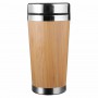 Stainless Steel Mugs - Jackson Bamboo Mug 350ml