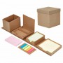 Printed Post It Notes - Desk Organiser Sticky Note Memo Holder