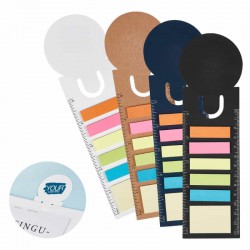 Printed Post It Notes - Bookmark Ruler Sticky Note Pad