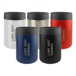 Printed Stubby Holders - Kovina Stainless Steel Stubby Holder 375ml