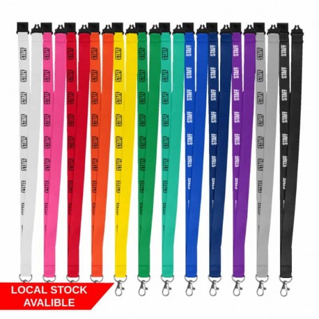 Conference Lanyards & Card Holders - Polyester Lanyards - 20mm (Local Stock)