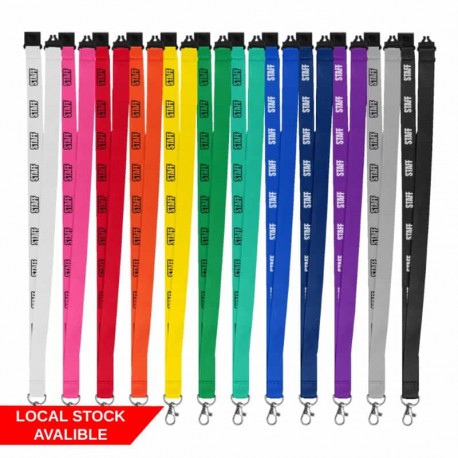 Polyester Lanyards - 20mm (Local Stock)