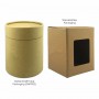 Reusable Coffee Cups - Glass - Carlo Glass Coffee Cup - Silicone Band 340ml