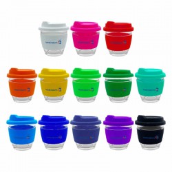 Reusable Coffee Cups - Glass - Venice Glass Coffee Cup 250ml