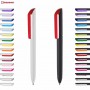 Plastic Promotional Pens - Flow F2 P-GOM K Plastic Pen