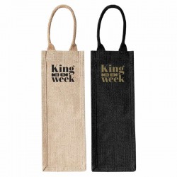Jute Conference Bags - Montpellier Jute Wine Carrier