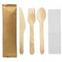 Homeware Products - 4pcs Wooden Cutlery Set