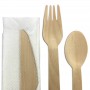Homeware Products - 4pcs Wooden Cutlery Set