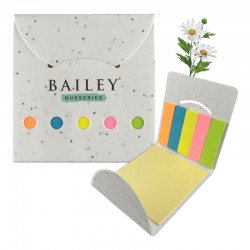Printed Post It Notes - Daisy Seed Sticky Note Pad